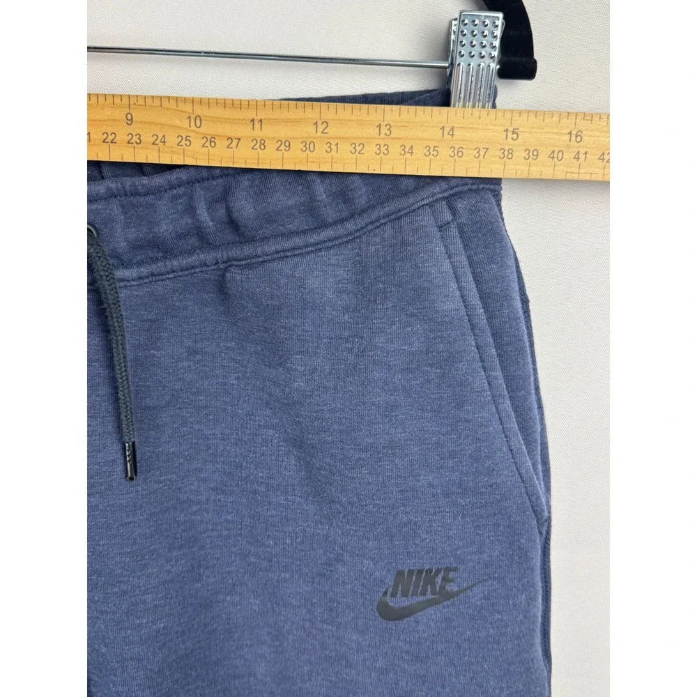 Nike Boys Tech Fleece Joggers Navy Blue Heathered Pants XL FD3287-473
